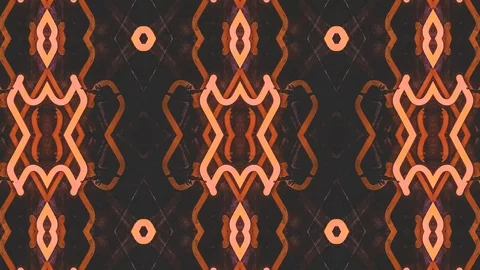 Poly Art Kaleidoscope Hypnotic Pattern Animation Footage Stock Footage 122690346