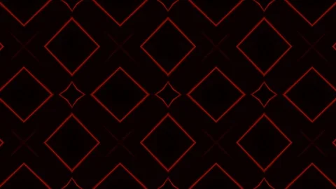 Poly Art Kaleidoscope Hypnotic Pattern Animation Footage Stock Footage 122690418