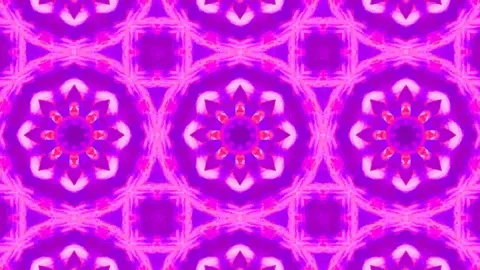 Poly Art Kaleidoscope Hypnotic Pattern Animation Footage Stock Footage 122690566