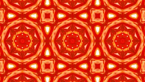 Poly Art Kaleidoscope Hypnotic Pattern Animation Footage Stock Footage 122692848