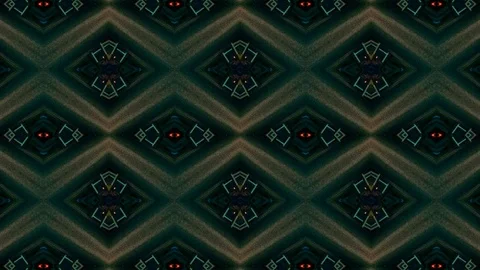 Poly Art Kaleidoscope Hypnotic Pattern Animation Footage Stock Footage 122693281