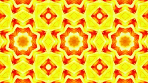 Poly Art Kaleidoscope Hypnotic Pattern Animation Footage Stock Footage 122693343