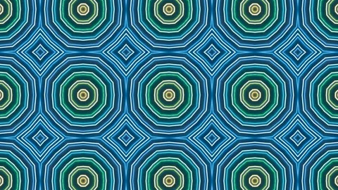 Poly Art Kaleidoscope Hypnotic Pattern Animation Footage Stock Footage 122693974
