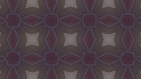Poly Art Kaleidoscope Hypnotic Pattern Animation Footage Stock Footage 122695177