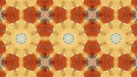 Poly Art Kaleidoscope Hypnotic Pattern Animation Footage Stock Footage 122695297