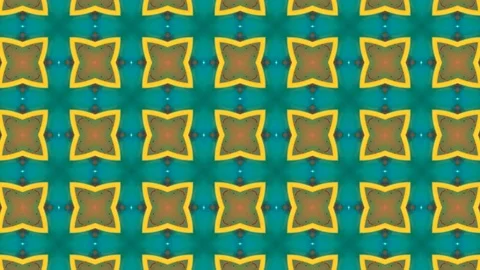 Poly Art Kaleidoscope Hypnotic Pattern Animation Footage Stock Footage 122695809