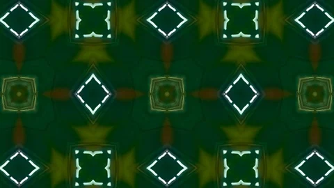 Poly Art Kaleidoscope Hypnotic Pattern Animation Footage Stock Footage 122696255