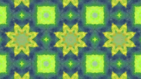 Poly Art Kaleidoscope Hypnotic Pattern Animation Footage Stock Footage 122696448