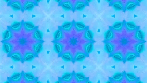 Poly Art Kaleidoscope Hypnotic Pattern Animation Footage Stock Footage 122696496
