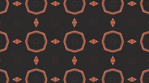 Poly Art Kaleidoscope Hypnotic Pattern Animation Footage Stock Footage 122696659