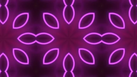 Poly Art Kaleidoscope Hypnotic Pattern Animation Footage Stock Footage 122697674