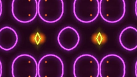Poly Art Kaleidoscope Hypnotic Pattern Animation Footage Stock Footage 122698020