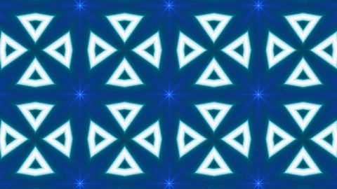 Poly Art Kaleidoscope Hypnotic Pattern Animation Footage Stock Footage 122698189