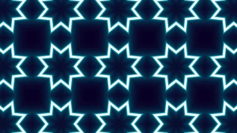 Poly Art Kaleidoscope Hypnotic Pattern Animation Footage Stock Footage 122698214