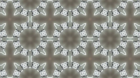 Poly Art Kaleidoscope Hypnotic Pattern Animation Footage Stock Footage 122699547