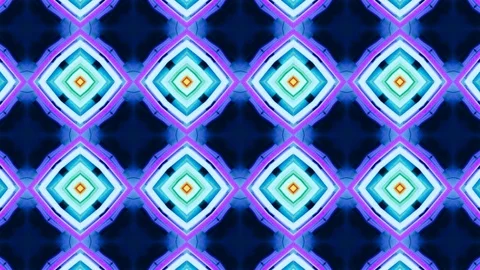 Poly Art Kaleidoscope Hypnotic Pattern Animation Footage Stock Footage 122699893