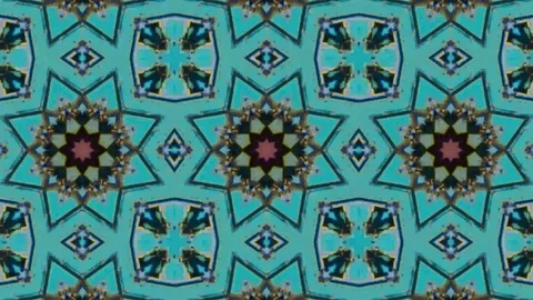 Poly Art Kaleidoscope Hypnotic Pattern Animation Footage Stock Footage 122700000