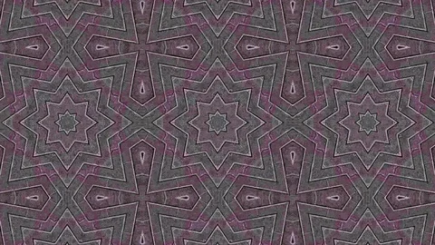 Poly Art Kaleidoscope Hypnotic Pattern Animation Footage Stock Footage 122700697