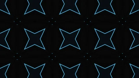 Poly Art Kaleidoscope Hypnotic Pattern Animation Footage Stock Footage 122701196