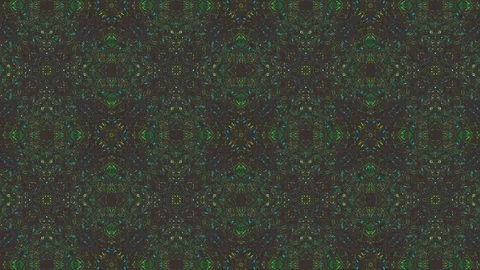 Poly Art Kaleidoscope Hypnotic Pattern Animation Footage Stock Footage 122701938