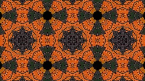 Poly Art Kaleidoscope Hypnotic Pattern Animation Footage Stock Footage 122703316