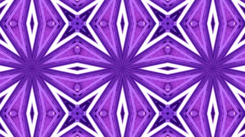 Poly Art Kaleidoscope Hypnotic Pattern Animation Footage Stock Footage 122703771