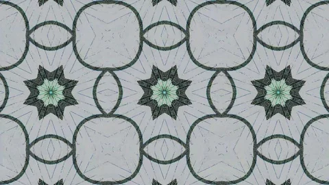 Poly Art Kaleidoscope Hypnotic Pattern Animation Footage Stock Footage 122704361