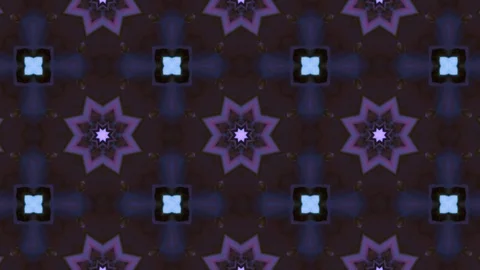 Poly Art Kaleidoscope Hypnotic Pattern Animation Footage Stock Footage 122704460