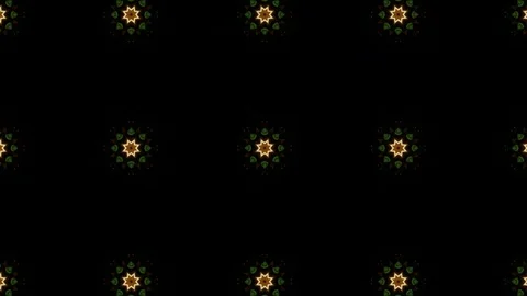 Poly Art Kaleidoscope Hypnotic Pattern Animation Footage Stock Footage 122704860