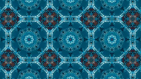 Poly Art Kaleidoscope Hypnotic Pattern Animation Footage Stock Footage 122705213