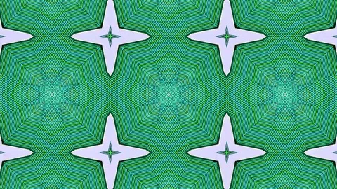 Poly Art Kaleidoscope Hypnotic Pattern Animation Footage Stock Footage 122710022