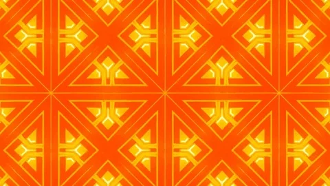 Poly Art Kaleidoscope Hypnotic Pattern Animation Footage Stock Footage 122710315