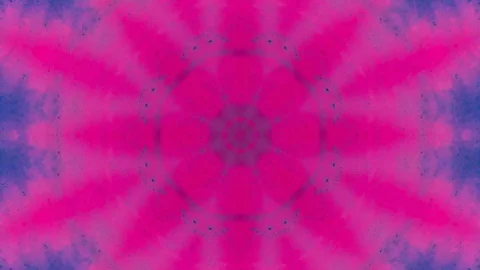 Poly Art Kaleidoscope Hypnotic Pattern Animation Footage Stock Footage 122710486