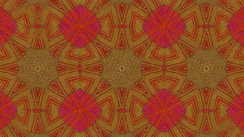 Poly Art Kaleidoscope Hypnotic Pattern Animation Footage Stock Footage 122710572