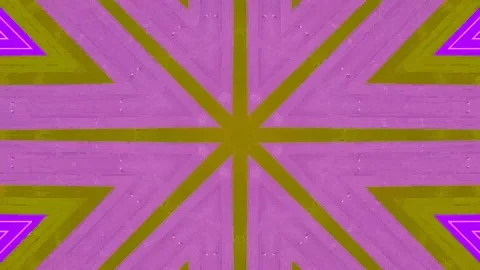 Poly Art Kaleidoscope Hypnotic Pattern Animation Footage Stock Footage 122711021