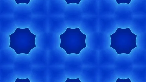 Poly Art Kaleidoscope Hypnotic Pattern Animation Footage Stock Footage 122712067