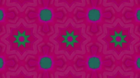 Poly Art Kaleidoscope Hypnotic Pattern Animation Footage Stock Footage 122712270
