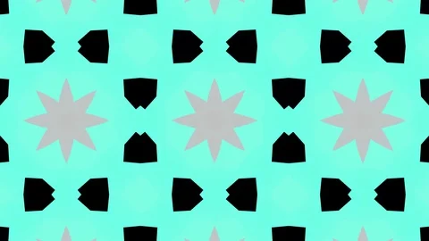 Poly Art Kaleidoscope Hypnotic Pattern Animation Footage Stock Footage 122713279