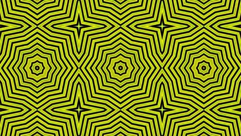 Poly Art Kaleidoscope Hypnotic Pattern Animation Footage Stock Footage 122716115