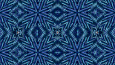 Poly Art Kaleidoscope Hypnotic Pattern Animation Footage Stock Footage 122717642