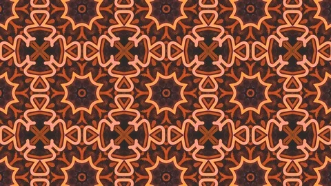 Poly Art Kaleidoscope Hypnotic Pattern Animation Footage Stock Footage 122718276
