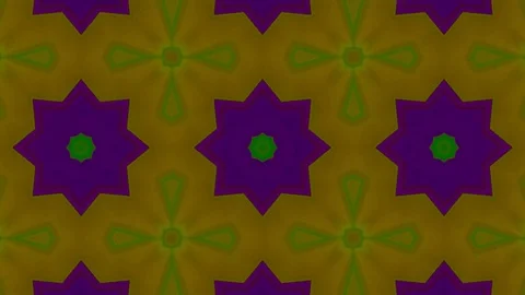 Poly Art Kaleidoscope Hypnotic Pattern Animation Footage Stock Footage 122718364