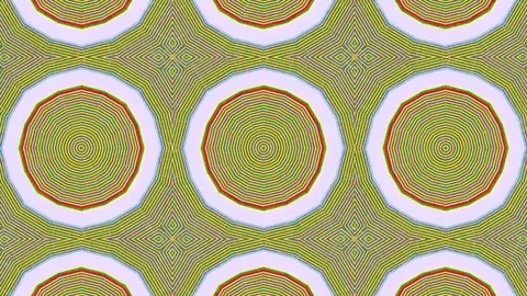 Poly Art Kaleidoscope Hypnotic Pattern Animation Footage Video stock 122718368