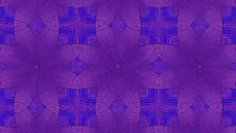 Poly Art Kaleidoscope Hypnotic Pattern Animation Footage Stock Footage 122718970