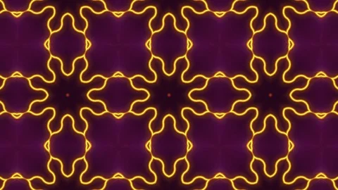 Poly Art Kaleidoscope Hypnotic Pattern Animation Footage Stock Footage 123137592