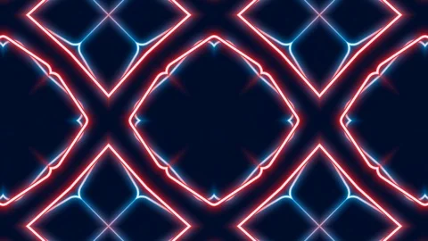 Poly Art Kaleidoscope Hypnotic Pattern Animation Footage Stock Footage 123137893