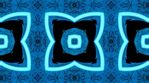 Poly Art Kaleidoscope Hypnotic Pattern Animation Footage Stock Footage 123138016