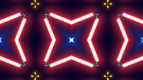 Poly Art Kaleidoscope Hypnotic Pattern Animation Footage Stock Footage 123138306