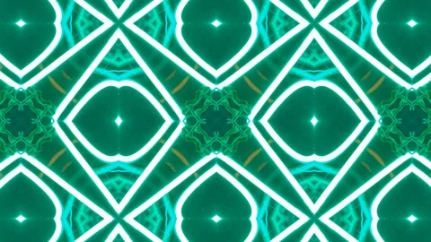 Poly Art Kaleidoscope Hypnotic Pattern Animation Footage Stock Footage 123142858