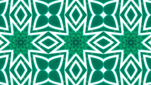 Poly Art Kaleidoscope Hypnotic Pattern Animation Footage Stock Footage 123143116